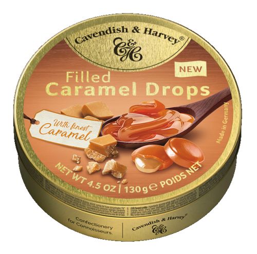 C&H Filled Caramel Drops with Caramel 130g