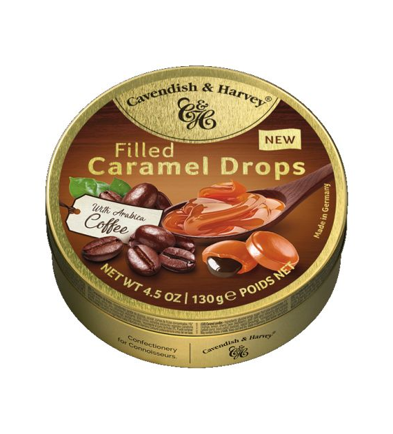 C&H Filled Caramel Drops with Coffee 130g