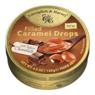 C&H Filled Caramel Drops with Chocolate 130g