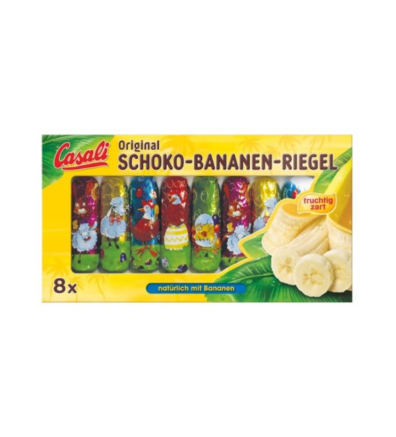 Casali Schoko-Bananen-Riegel 8szt 110g