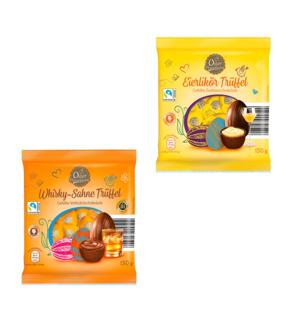 Oster Phantasie Eierlikor/Whisky-Sahne Trufel 150g