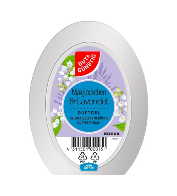 G&G Duftgel Maiglockchen & Lavendel 150g