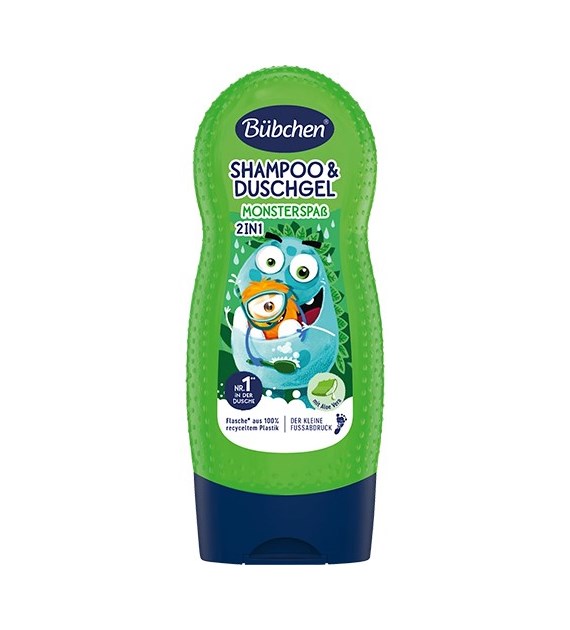 Bubchen Shampoo & Duschgel 2in1 Monsterspass 230ml