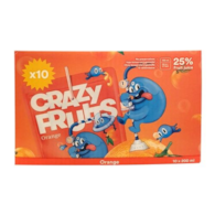Crazy Fruits Orange 10x200ml