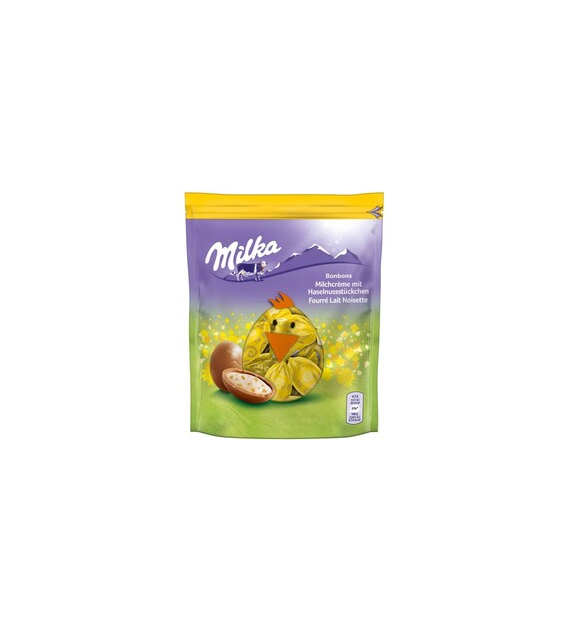 Milka Bonbons Milchcreme Haselnuss Eier 86g