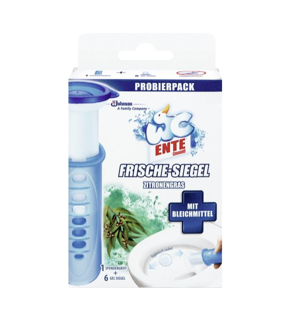 WC Ente Frische Siegel Zitronengras Stempel 32ml