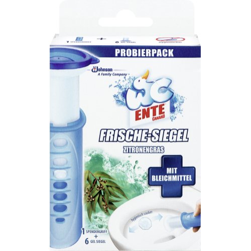 WC Ente Frische Siegel Zitronengras Stempel 32ml