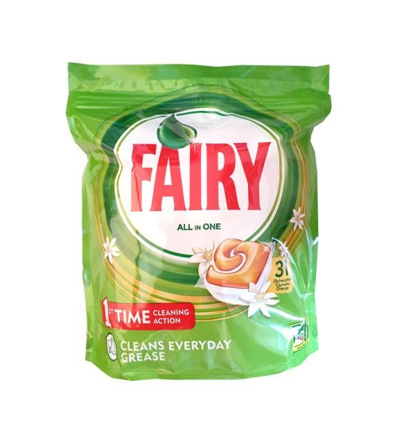 Fairy All in One Orange Tabs 31szt 419g