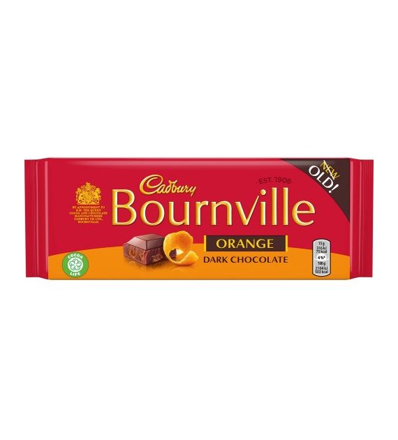 Cadbury Bournville Orange Dark Chocolate 100g