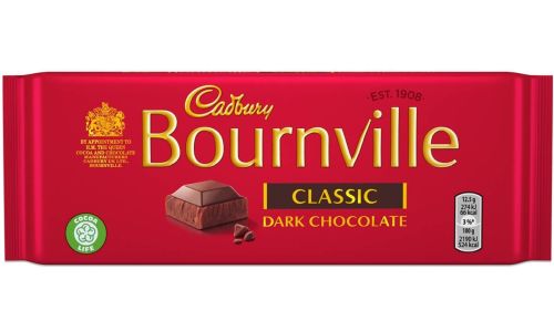 Cadbury Bournville Classic Dark Chocolate 100g