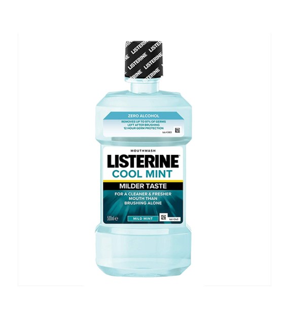 Listerine Cool Mint Zero Alcohol 500ml