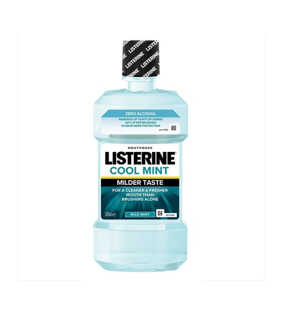 Listerine Cool Mint Zero Alcohol 500ml