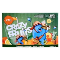 Crazy Fruits Wild Jungle 10x200ml