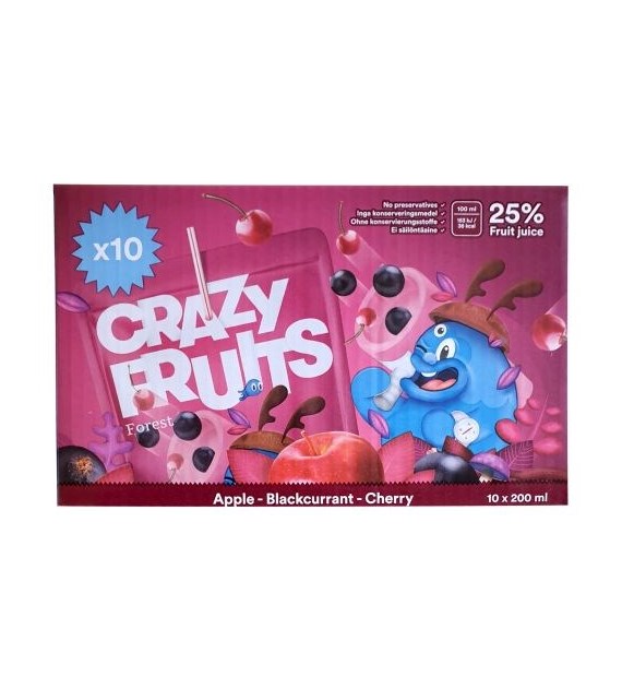 Crazy Fruits Forest 10x200ml