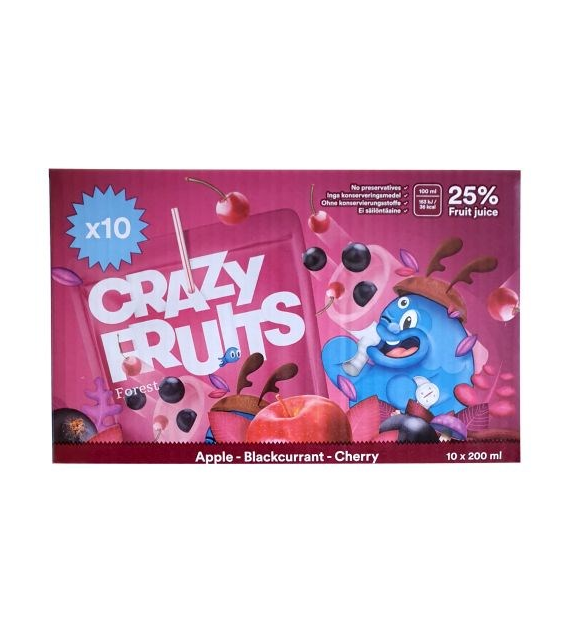 Crazy Fruits Forest 10x200ml