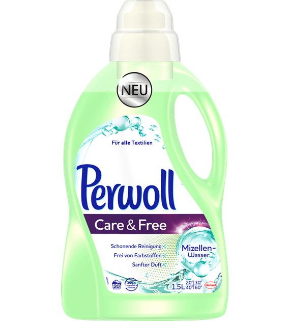 Perwoll Care & Free Gel 20p/24p 1,5L/1,44 DE