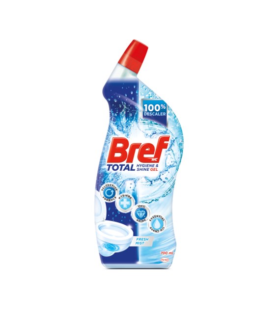 Bref Total Hygiene & Shine Fresh Mist Gel WC 700ml