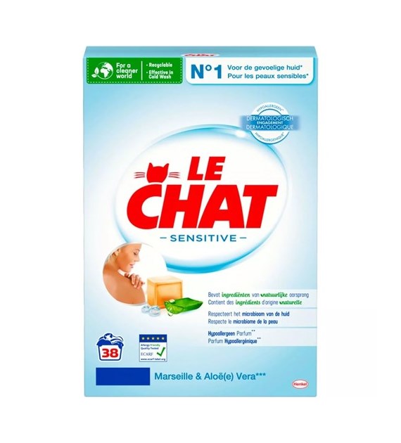 Le Chat Sensitive Proszek 38p 2,2kg