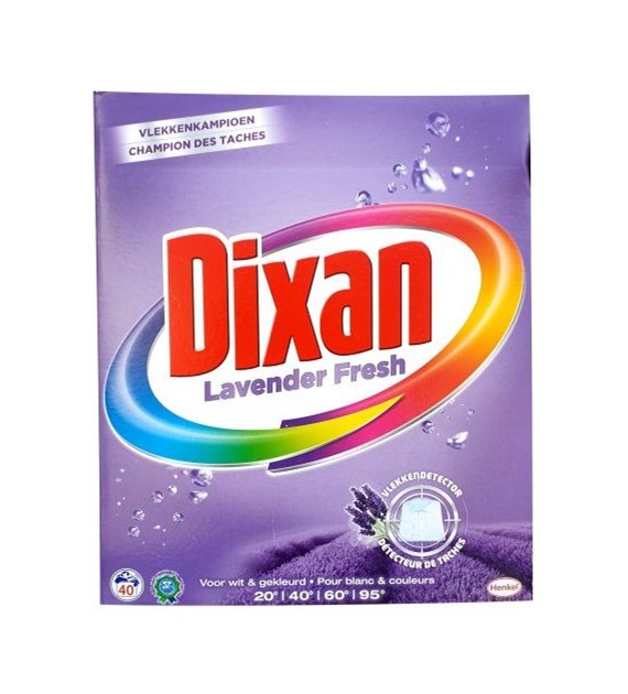 Dixan Lavender Fresh Universal Proszek 40p 2,6kg