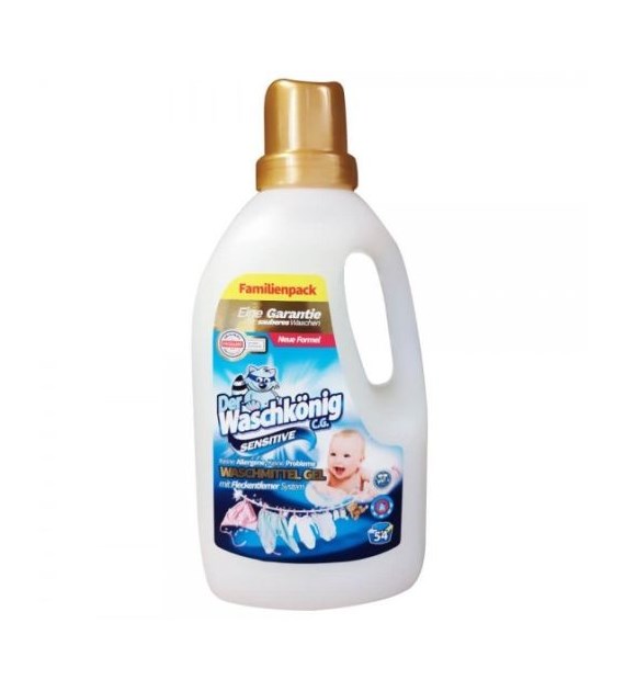 Waschkonig Sensitive Gel 54p 1,6L