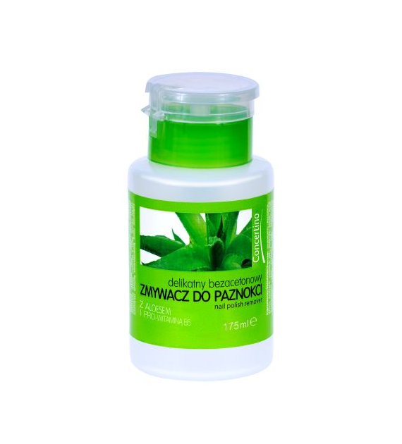 Concertino Zmywacz Bezacetonowy z Aloesem 175ml
