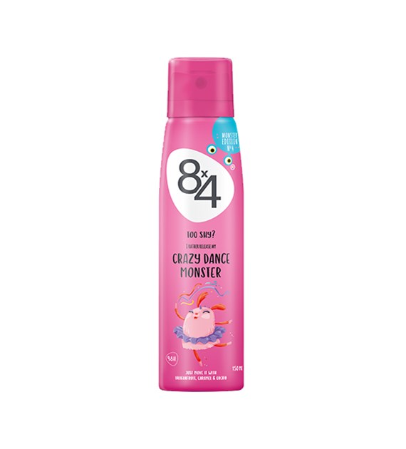 8x4 Crazy Dance Monster Deo 150ml