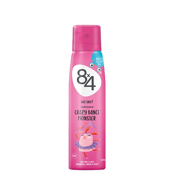 8x4 Crazy Dance Monster Deo 150ml
