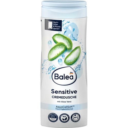 Balea Cremedusche Sensitive Aloe Vera Gel 300ml