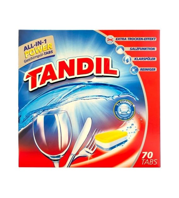 Tandil All-in-1 Power Tabs do Zmywarki 70szt 1,5kg
