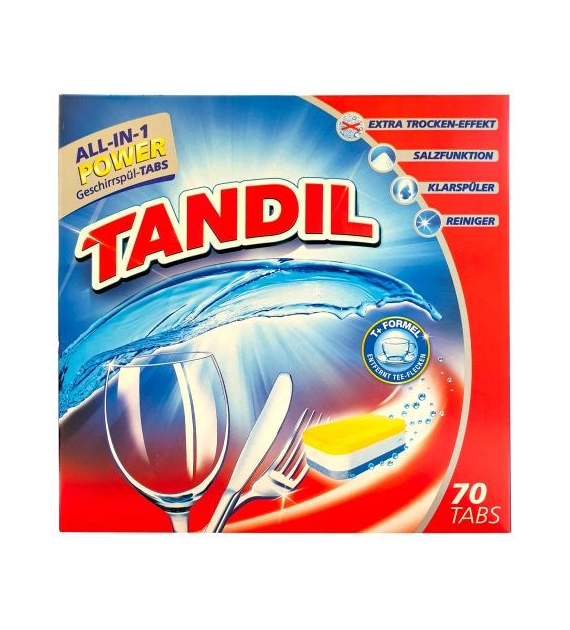 Tandil All-in-1 Power Tabs do Zmywarki 70szt 1,5kg