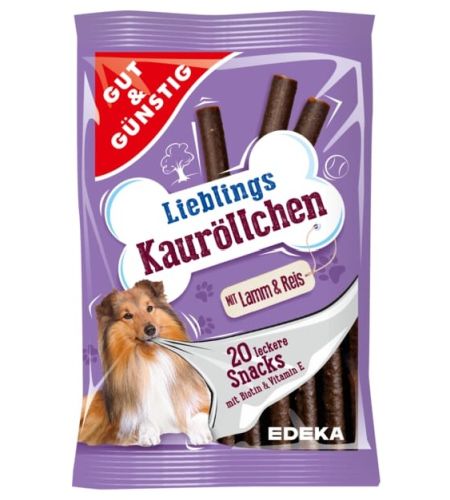 G&G Lieblings Kaurollchen Lamm Reis Psa 20szt 200g