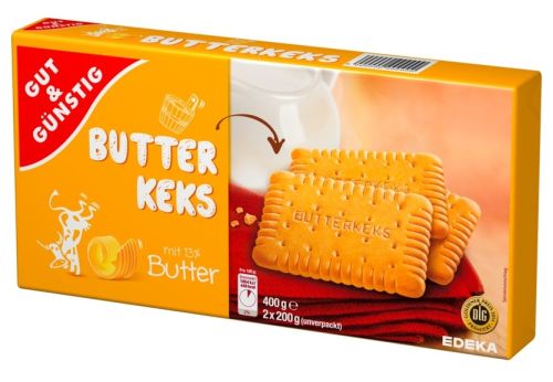 G&G Butter Keks Ciastka 2x200g 400g