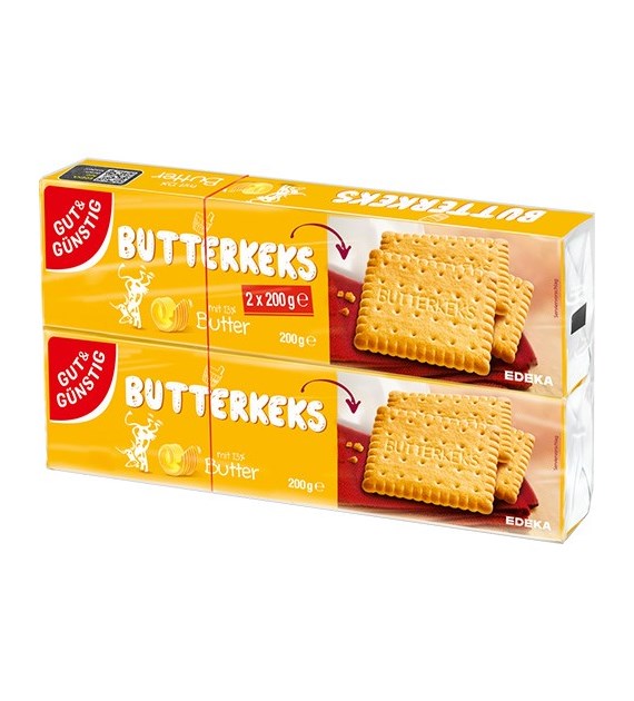 G&G Butter Keks Ciastka 2x200g 400g