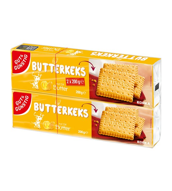 G&G Butter Keks Ciastka 2x200g 400g