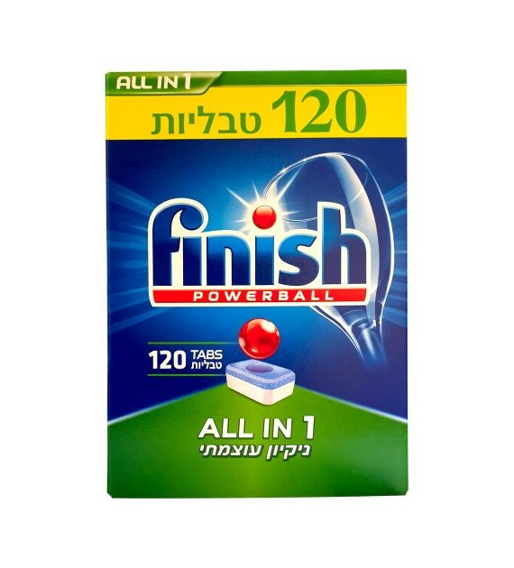 Finish All in 1 Tabs 120szt 1,9kg