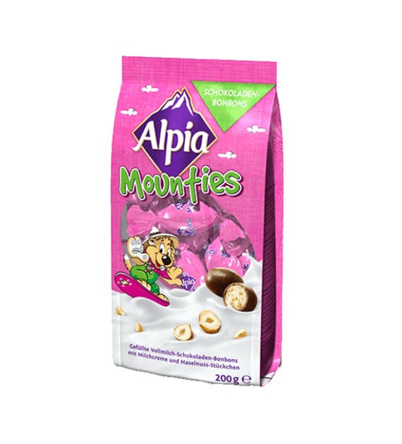 Alpia Mounties Schokoladen Bonbons Cukierki 200g