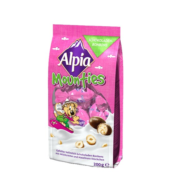 Alpia Mounties Schokoladen Bonbons Cukierki 200g