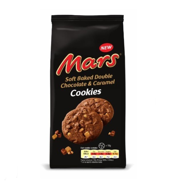 Mars Soft Baked Double Chocolate Caramel Cias 162g