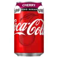 Coca Cola Cherry Zero Sugar Puszka 330ml