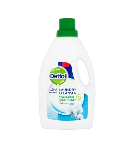 Dettol Laundry Clenser Fresh Cotton 1L