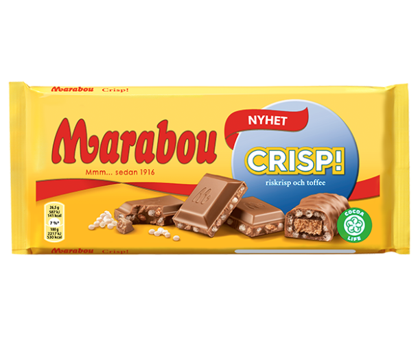 Marabou Crisp Czekolada 185g