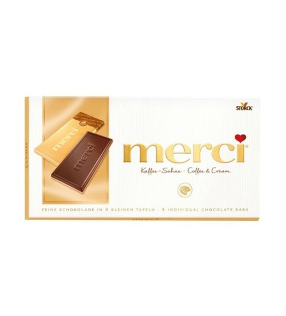 Merci Kaffee Sahne Czekoladki 100g