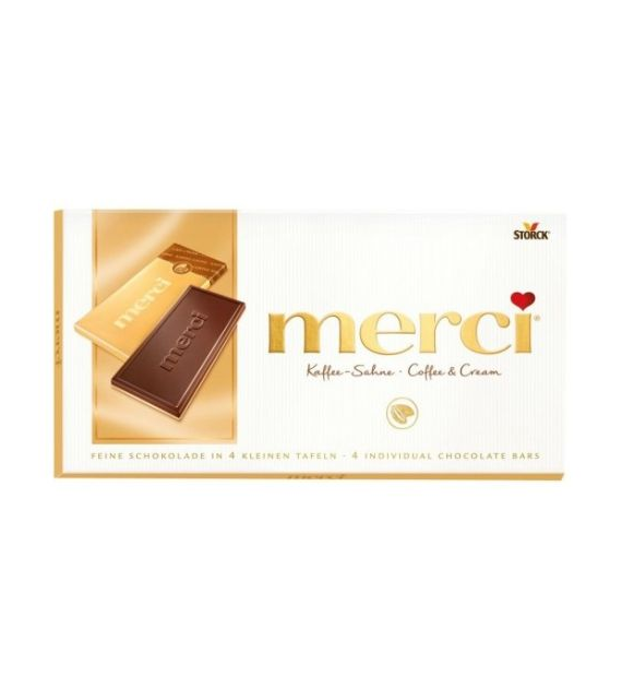 Merci Kaffee Sahne Czekoladki 100g