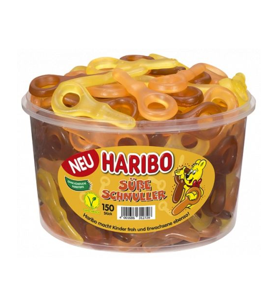 Haribo Susse Schnuller 150szt 1,3kg
