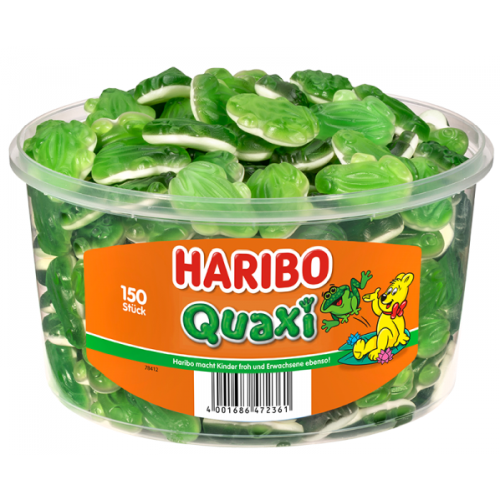 Haribo Quaxi Żelki 150szt 1kg