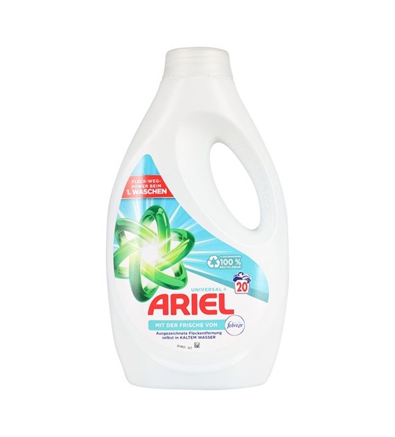 Ariel Universal+ Febreze 20p 1L