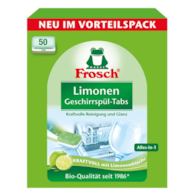 Frosch Limonen Geschirrspul Tabs 50szt 900g