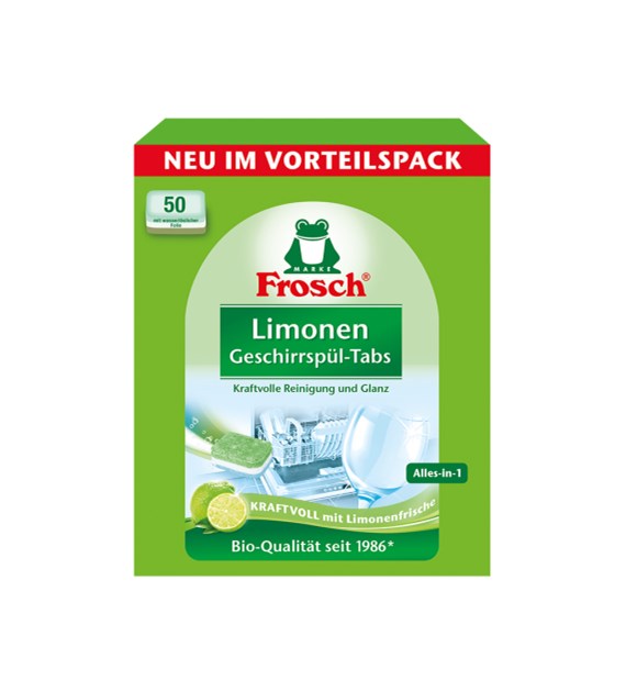 Frosch Limonen Geschirrspul Tabs 50szt 1kg