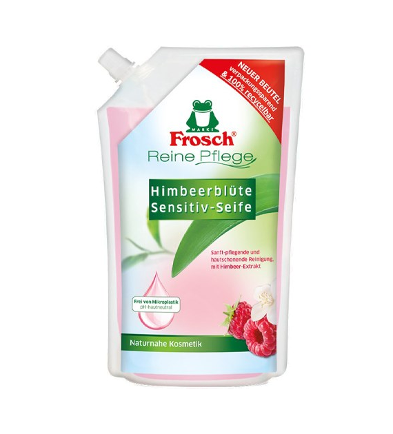 Frosch Himbeerblute Sensitiv Mydło Zapas 500ml