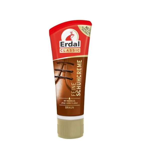 Erdal Schuhcreme Braun Brązowa Pasta do Butów 75ml
